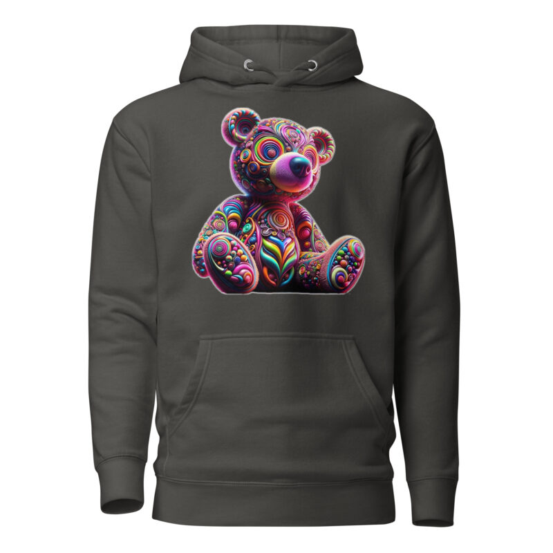 Psychedelic Bär Unisex-Kapuzenpullover – Hoodies – klamottn.de