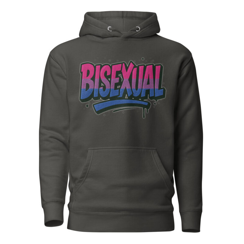 Bisexual Graffiti Statement Unisex-Kapuzenpullover – Hoodies – klamottn.de