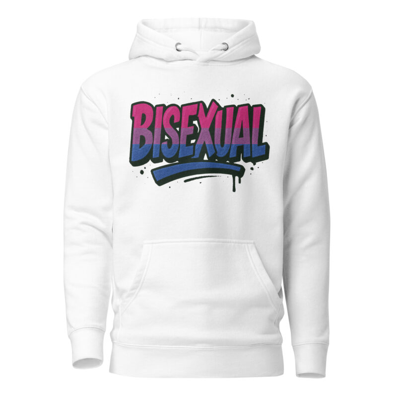 Bisexual Graffiti Statement Unisex-Kapuzenpullover – Hoodies – klamottn.de