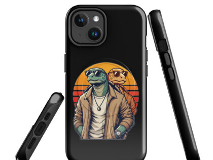 Schildkröten im Retro-Sunset-Style Hardcase iPhone®-Hülle mit MagSafe® – Accessoires – klamottn.de Schildkröten im Retro-Sunset-Style Hardcase iPhone®-Hülle mit MagSafe® – Accessoires – klamottn.de