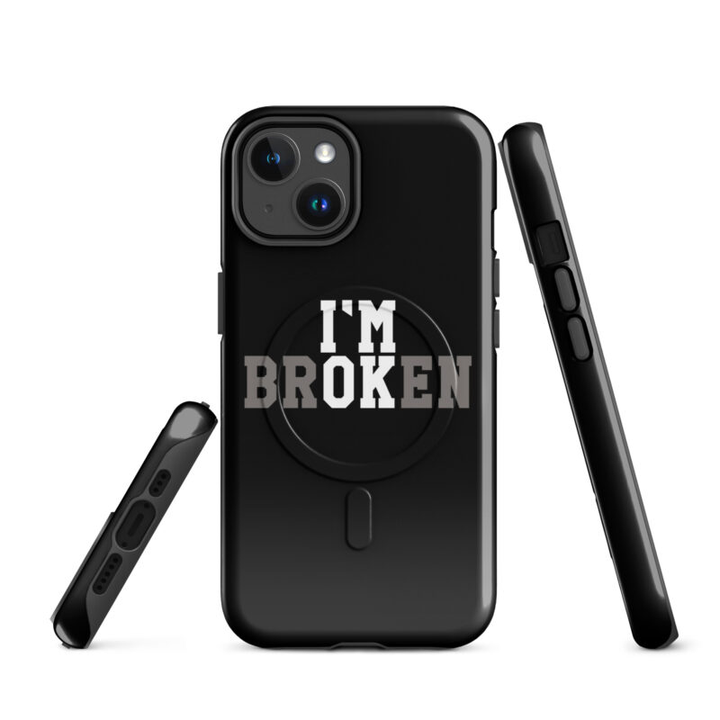 I'm Broken - I'm Ok Hardcase iPhone®-Hülle mit MagSafe® – Accessoires – klamottn.de