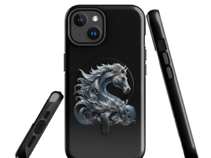Majestät des silbernen Pferdes Hardcase iPhone®-Hülle mit MagSafe® – Accessoires – klamottn.de Majestät des silbernen Pferdes Hardcase iPhone®-Hülle mit MagSafe® – Accessoires – klamottn.de