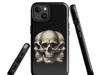 Dreifacher Totenschädel Hardcase iPhone®-Hülle mit MagSafe® – Accessoires – klamottn.de Dreifacher Totenschädel Hardcase iPhone®-Hülle mit MagSafe® – Accessoires – klamottn.de