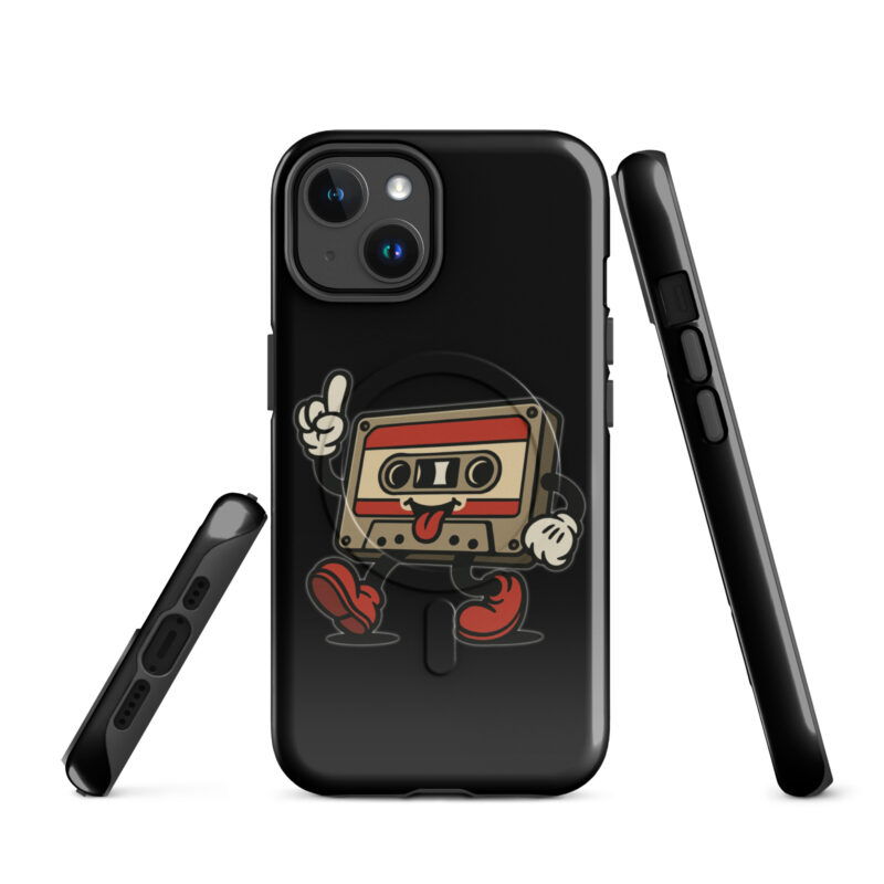 Retro Kassette Hardcase iPhone®-Hülle mit MagSafe® – Accessoires – klamottn.de