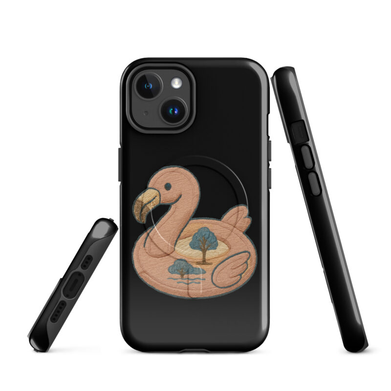 Flamingo Oase Hardcase iPhone®-Hülle mit MagSafe® – Accessoires – klamottn.de