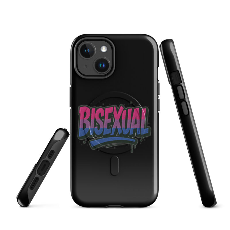 Bisexual Graffiti Statement Hardcase iPhone®-Hülle mit MagSafe® – Accessoires – klamottn.de