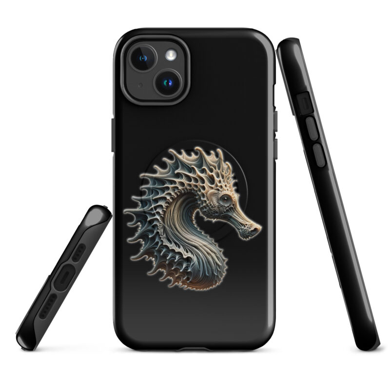 Mystisches Seepferdchen Hardcase iPhone®-Hülle mit MagSafe® – Accessoires – klamottn.de