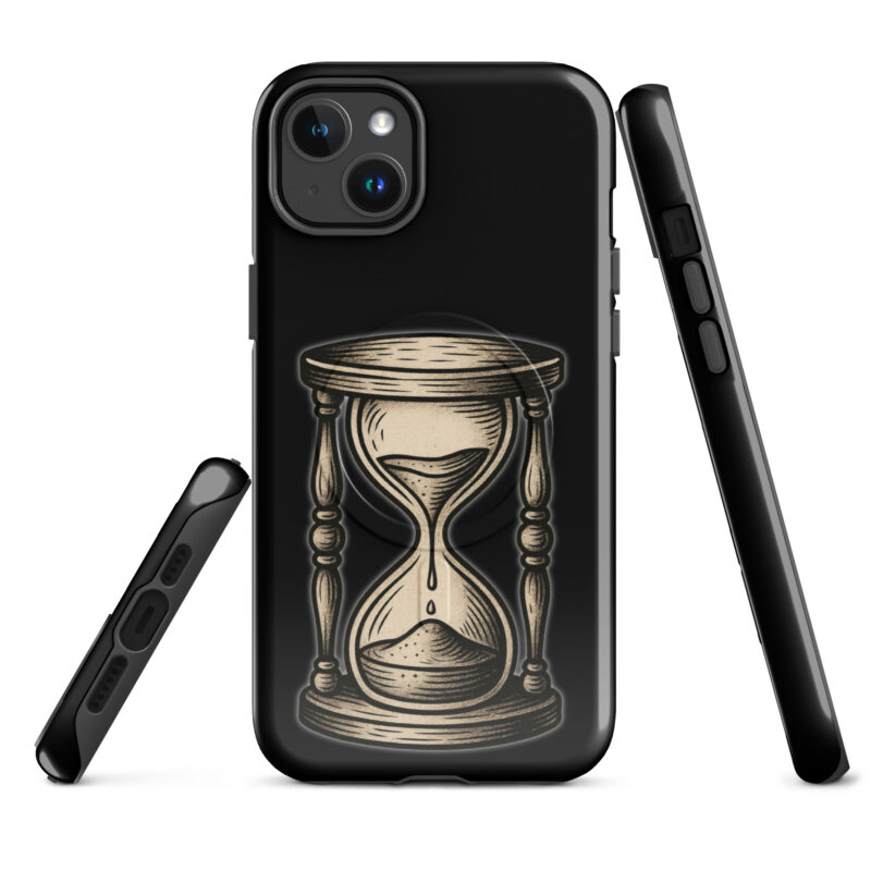 Zeit vergeht Sanduhr Hardcase iPhone®-Hülle mit MagSafe® – Accessoires – klamottn.de