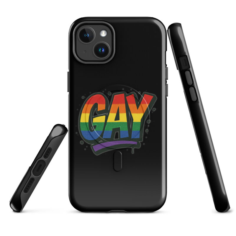 Gay Graffiti Pride Hardcase iPhone®-Hülle mit MagSafe® – Accessoires – klamottn.de