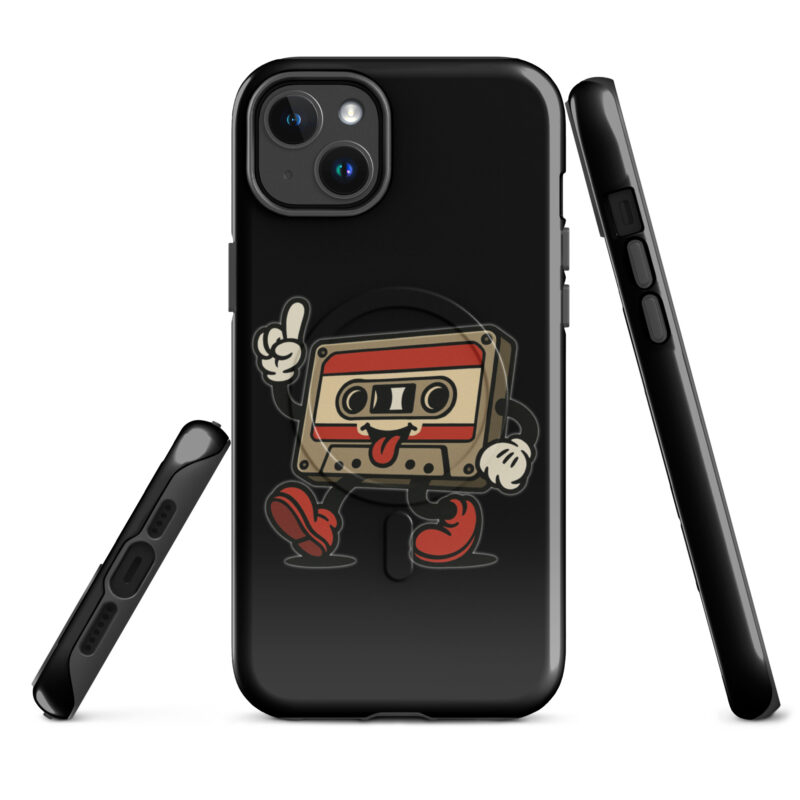Retro Kassette Hardcase iPhone®-Hülle mit MagSafe® – Accessoires – klamottn.de