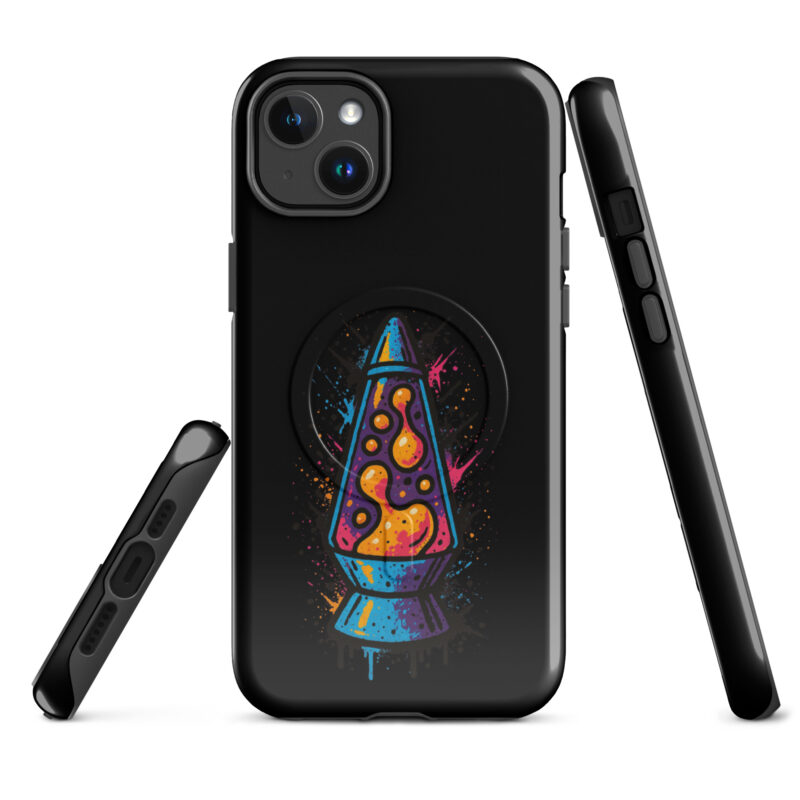 Psychedelische Lavalampen Vibes Hardcase iPhone®-Hülle mit MagSafe® – Accessoires – klamottn.de