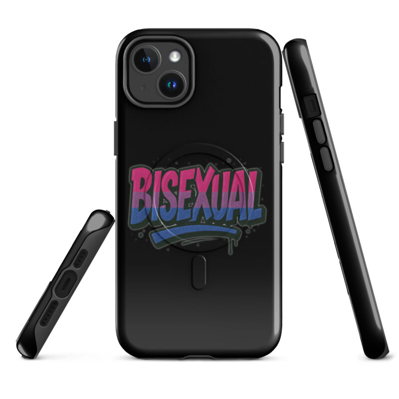 Bisexual Graffiti Statement Hardcase iPhone®-Hülle mit MagSafe® – Accessoires – klamottn.de