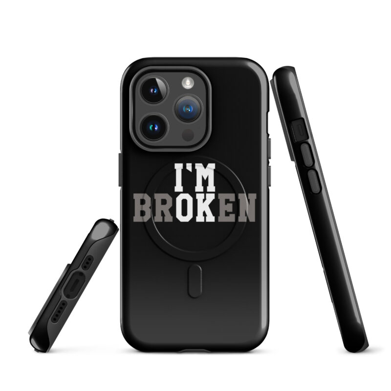 I'm Broken - I'm Ok Hardcase iPhone®-Hülle mit MagSafe® – Accessoires – klamottn.de