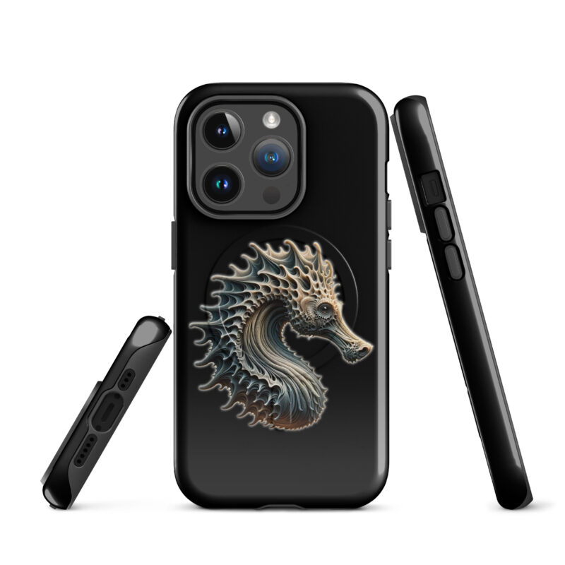 Mystisches Seepferdchen Hardcase iPhone®-Hülle mit MagSafe® – Accessoires – klamottn.de