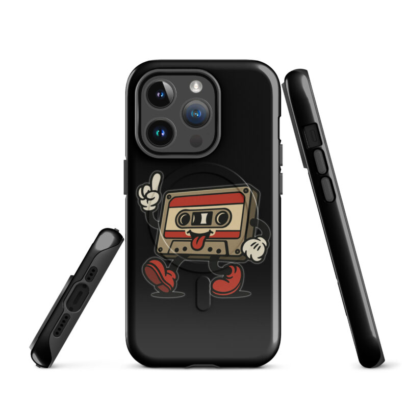 Retro Kassette Hardcase iPhone®-Hülle mit MagSafe® – Accessoires – klamottn.de