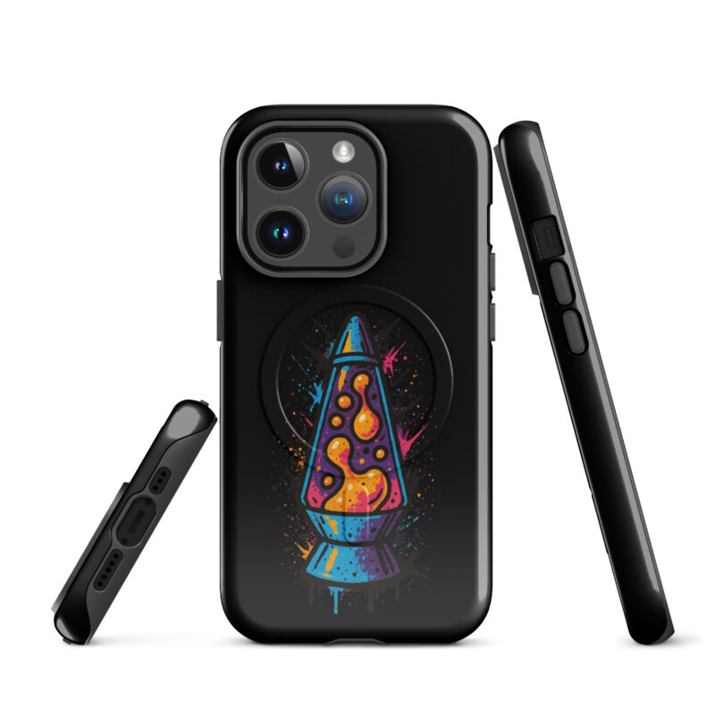 Psychedelische Lavalampen Vibes Hardcase iPhone®-Hülle mit MagSafe® – Accessoires – klamottn.de