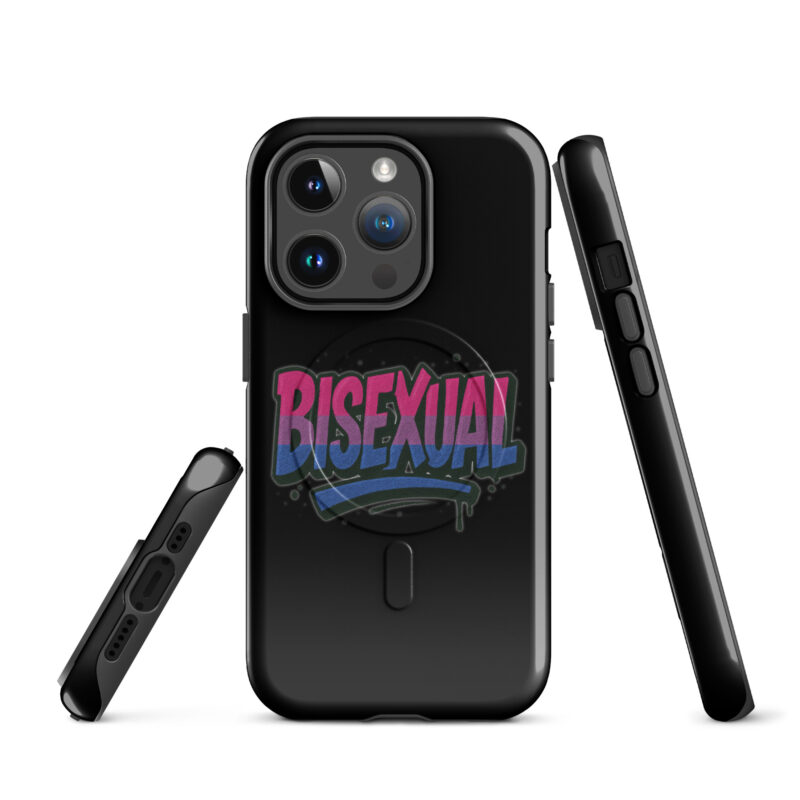 Bisexual Graffiti Statement Hardcase iPhone®-Hülle mit MagSafe® – Accessoires – klamottn.de