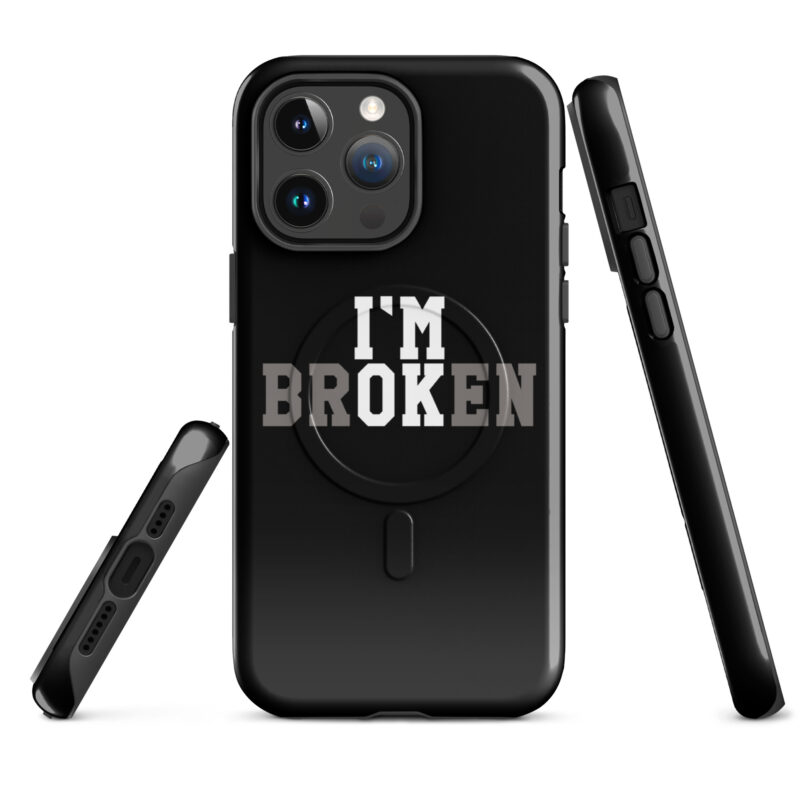 I'm Broken - I'm Ok Hardcase iPhone®-Hülle mit MagSafe® – Accessoires – klamottn.de