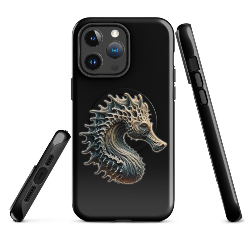 Mystisches Seepferdchen Hardcase iPhone®-Hülle mit MagSafe® – Accessoires – klamottn.de