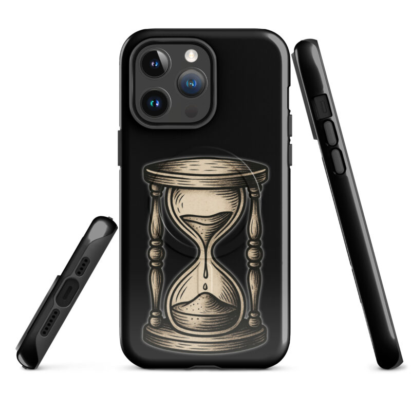 Zeit vergeht Sanduhr Hardcase iPhone®-Hülle mit MagSafe® – Accessoires – klamottn.de