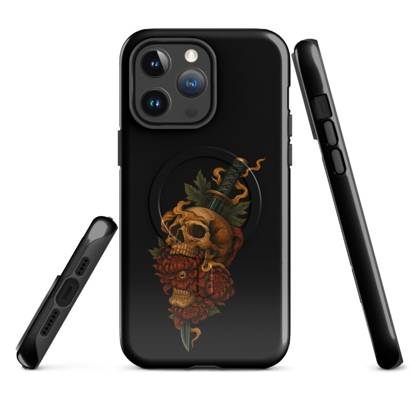 Schädel & Klinge - Das Auge der Vergänglichkeit Hardcase iPhone®-Hülle mit MagSafe® – Accessoires – klamottn.de