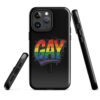 Gay Graffiti Pride Hardcase iPhone®-Hülle mit MagSafe® – Accessoires – klamottn.de