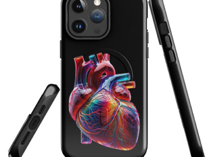 Glas Herz in Farbenpracht Hardcase iPhone®-Hülle mit MagSafe® – Accessoires – klamottn.de Glas Herz in Farbenpracht Hardcase iPhone®-Hülle mit MagSafe® – Accessoires – klamottn.de