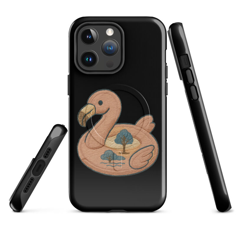 Flamingo Oase Hardcase iPhone®-Hülle mit MagSafe® – Accessoires – klamottn.de