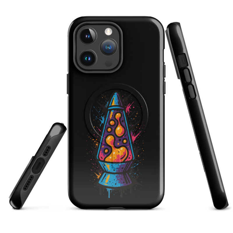 Psychedelische Lavalampen Vibes Hardcase iPhone®-Hülle mit MagSafe® – Accessoires – klamottn.de