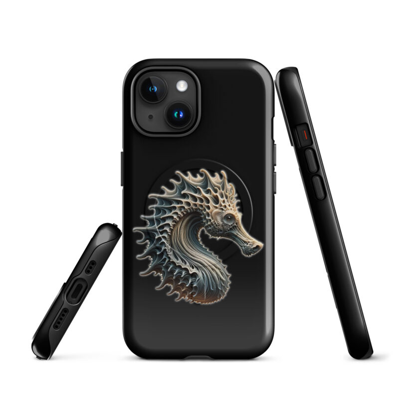 Mystisches Seepferdchen Hardcase iPhone®-Hülle mit MagSafe® – Accessoires – klamottn.de