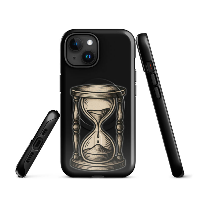 Zeit vergeht Sanduhr Hardcase iPhone®-Hülle mit MagSafe® – Accessoires – klamottn.de