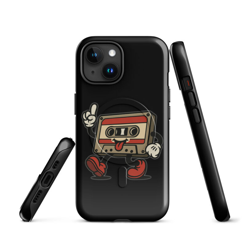 Retro Kassette Hardcase iPhone®-Hülle mit MagSafe® – Accessoires – klamottn.de