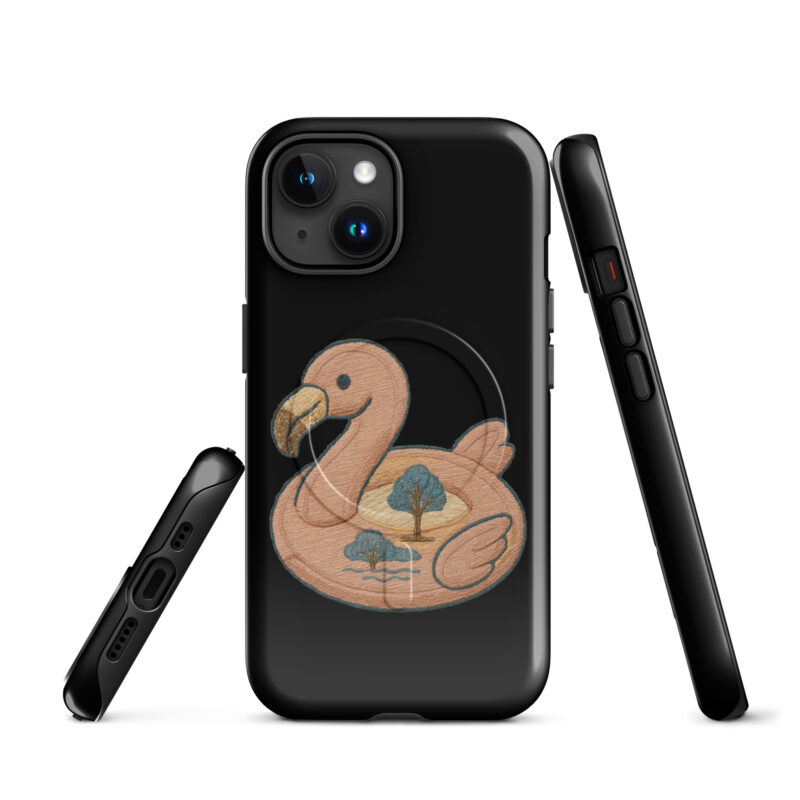 Flamingo Oase Hardcase iPhone®-Hülle mit MagSafe® – Accessoires – klamottn.de