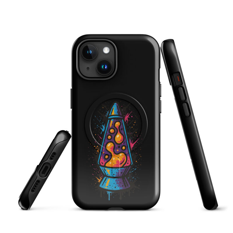 Psychedelische Lavalampen Vibes Hardcase iPhone®-Hülle mit MagSafe® – Accessoires – klamottn.de