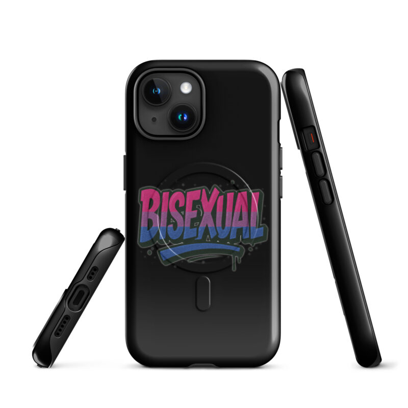 Bisexual Graffiti Statement Hardcase iPhone®-Hülle mit MagSafe® – Accessoires – klamottn.de
