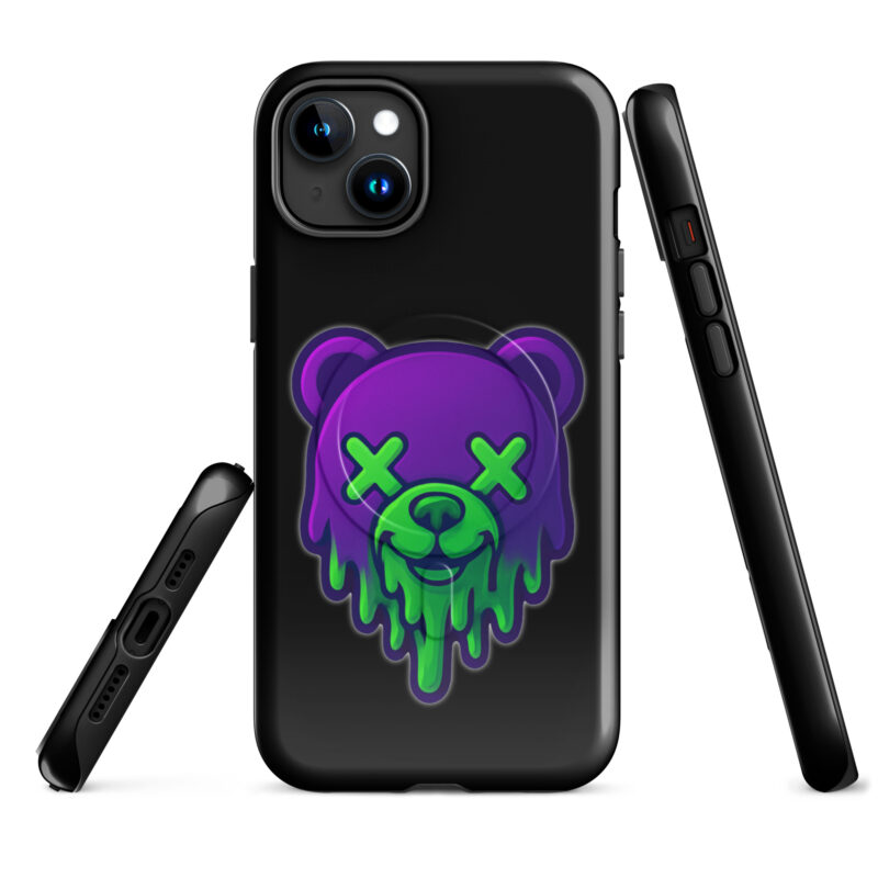 Toxic Bear Vibes Hardcase iPhone®-Hülle mit MagSafe® – Accessoires – klamottn.de