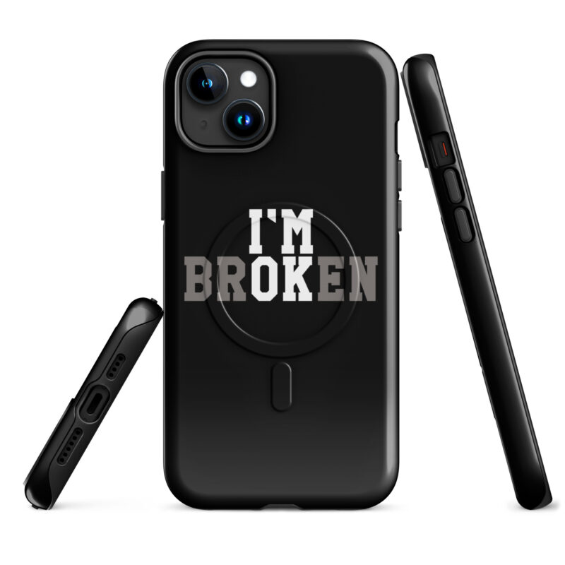 I'm Broken - I'm Ok Hardcase iPhone®-Hülle mit MagSafe® – Accessoires – klamottn.de