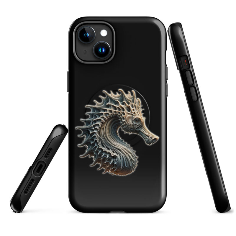 Mystisches Seepferdchen Hardcase iPhone®-Hülle mit MagSafe® – Accessoires – klamottn.de