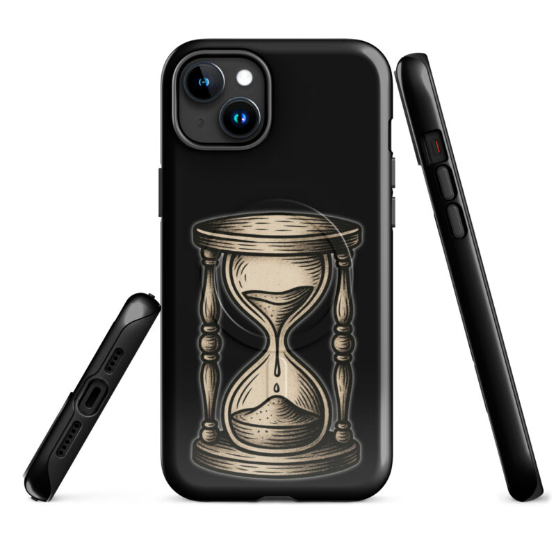 Zeit vergeht Sanduhr Hardcase iPhone®-Hülle mit MagSafe® – Accessoires – klamottn.de