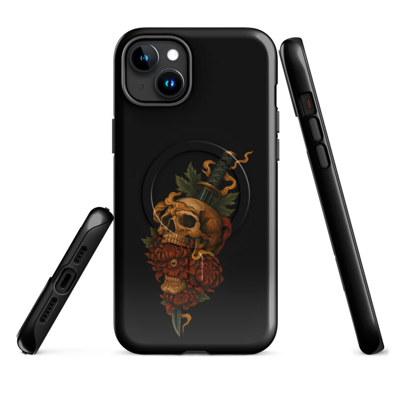 Schädel & Klinge - Das Auge der Vergänglichkeit Hardcase iPhone®-Hülle mit MagSafe® – Accessoires – klamottn.de