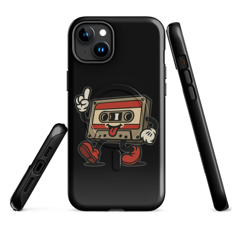 Retro Kassette Hardcase iPhone®-Hülle mit MagSafe® – Accessoires – klamottn.de