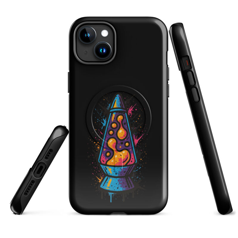 Psychedelische Lavalampen Vibes Hardcase iPhone®-Hülle mit MagSafe® – Accessoires – klamottn.de