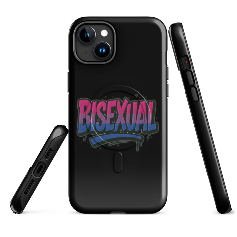 Bisexual Graffiti Statement Hardcase iPhone®-Hülle mit MagSafe® – Accessoires – klamottn.de