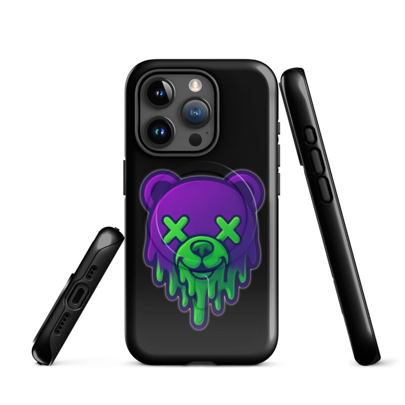 Toxic Bear Vibes Hardcase iPhone®-Hülle mit MagSafe® – Accessoires – klamottn.de