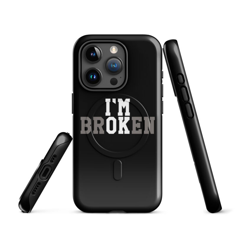 I'm Broken - I'm Ok Hardcase iPhone®-Hülle mit MagSafe® – Accessoires – klamottn.de
