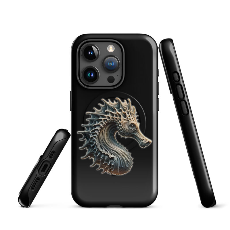 Mystisches Seepferdchen Hardcase iPhone®-Hülle mit MagSafe® – Accessoires – klamottn.de