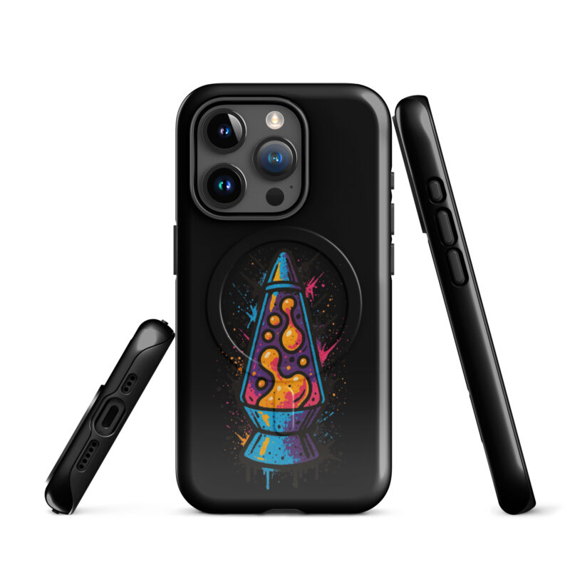 Psychedelische Lavalampen Vibes Hardcase iPhone®-Hülle mit MagSafe® – Accessoires – klamottn.de