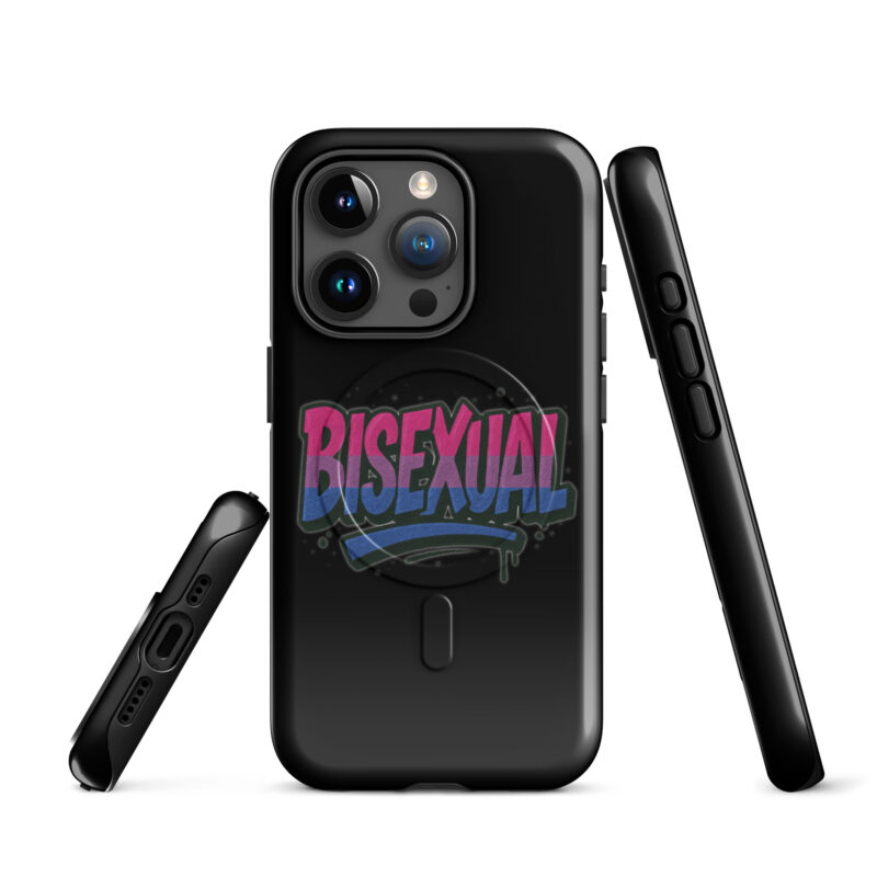Bisexual Graffiti Statement Hardcase iPhone®-Hülle mit MagSafe® – Accessoires – klamottn.de