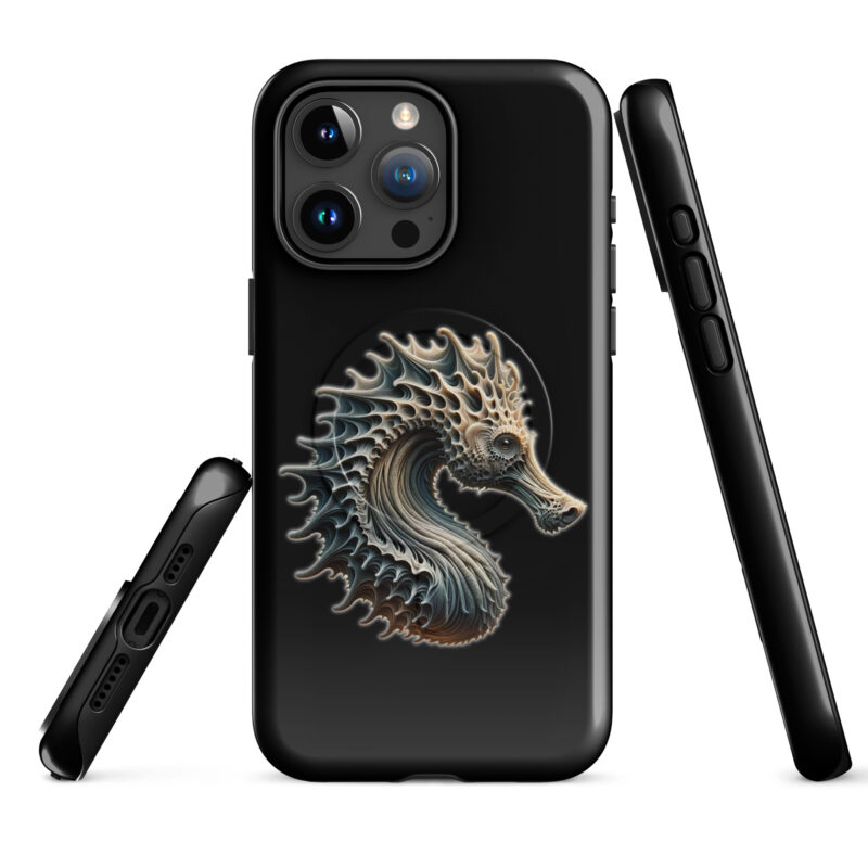 Mystisches Seepferdchen Hardcase iPhone®-Hülle mit MagSafe® – Accessoires – klamottn.de