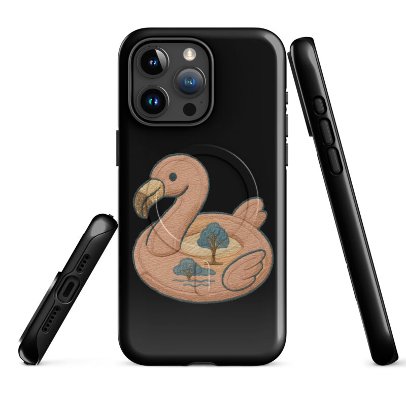 Flamingo Oase Hardcase iPhone®-Hülle mit MagSafe® – Accessoires – klamottn.de